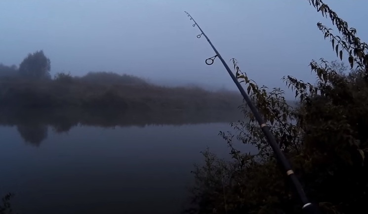 Утро, туман, тульская область рыбалка