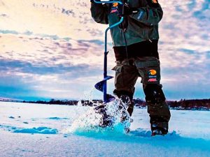 Бур для льда для рыбалки