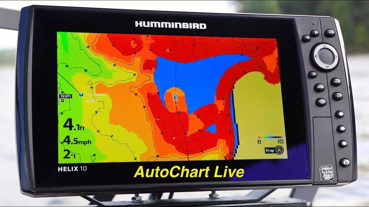 Картплоттеры с функцией AutoChart Live